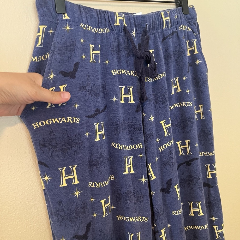 womens pajamas set Harry Potter S Wizard World Magic Long Sleeve Pants 2 Piece - Picture 8 of 10